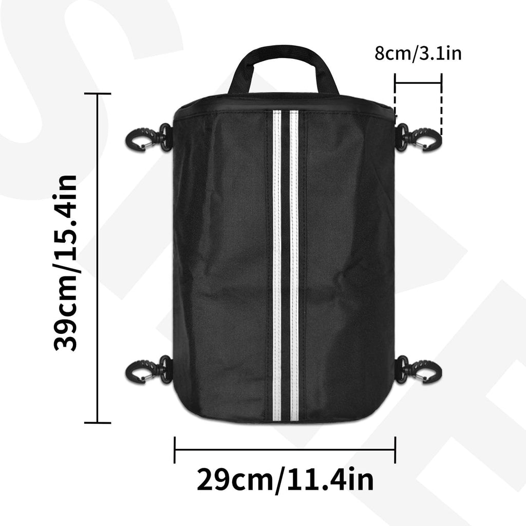 Waterproof Deck Bag for Paddle Boards & Kayaks - Paddleboard Storage Dry Bag with Turning Hook | Oxford Material & Insulated Cooler Compartment for SUP, Surfboard, and Boating Accessories