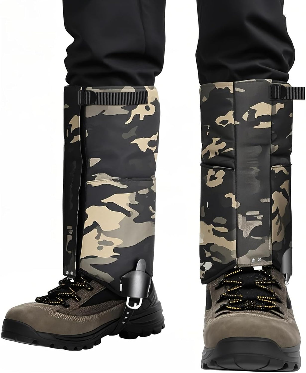 Leg Gaiters - Waterproof Snake Gaiters Snake Chaps, HIGH-Performance Leg Gaiters Hiking Hunting Snow Boot Gaiters Snake Proof Gaiters Outdoor Boots Cover Legging Gaiters Fit for Men &amp; Women