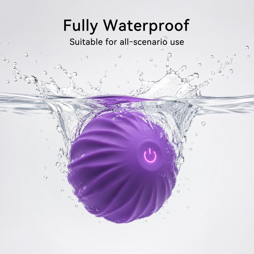 Electric Massage Ball, 10 Speed Mini Massage Roller, Washable Muscle Massage Tool for Yoga Fitness