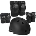 Kids Bike Helmet, Toddler Helmet for Youth Adult, Knee Pad Elbow Pad Wrist Guard Protective Gear Set for Skateboard, Bike, Skating, Cycling