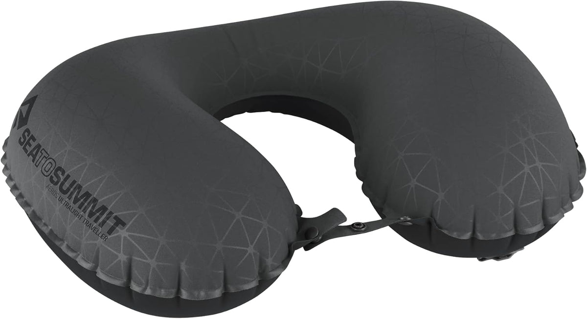 Sea to Summit Aeros Ultralight Traveller Inflatable Neck Pillow, Grey