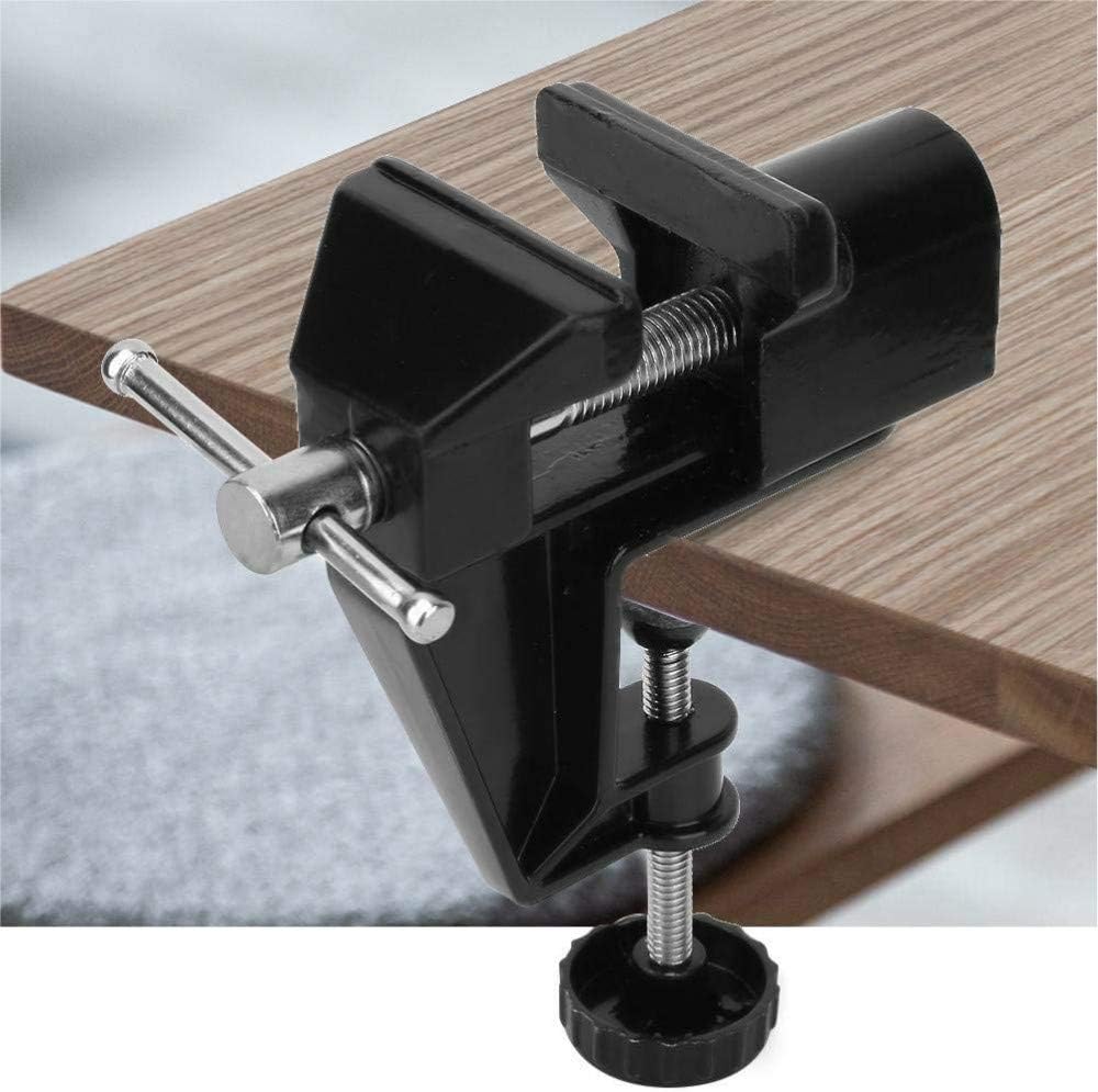 Mini Bench Vise Small Table Clamp Hobby Craft Repair Tool (Clamping Range: 0-2inch)