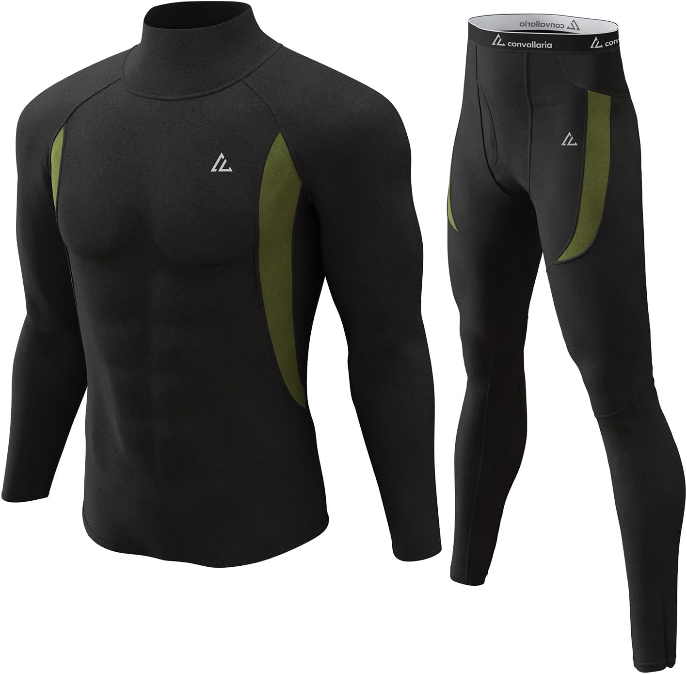 Mens Thermal Underwear Long Johns Set Cold Weather Hunting Base Layer
