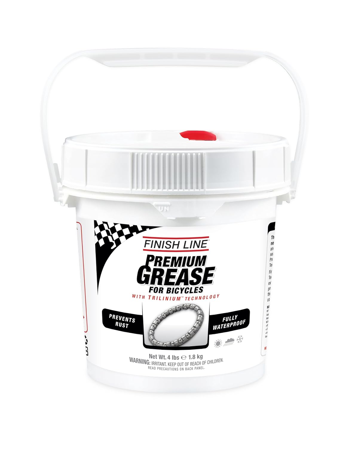 Finish Line Premium Grease Bikes Waterproof Extreme Pressure 1 lb Tub