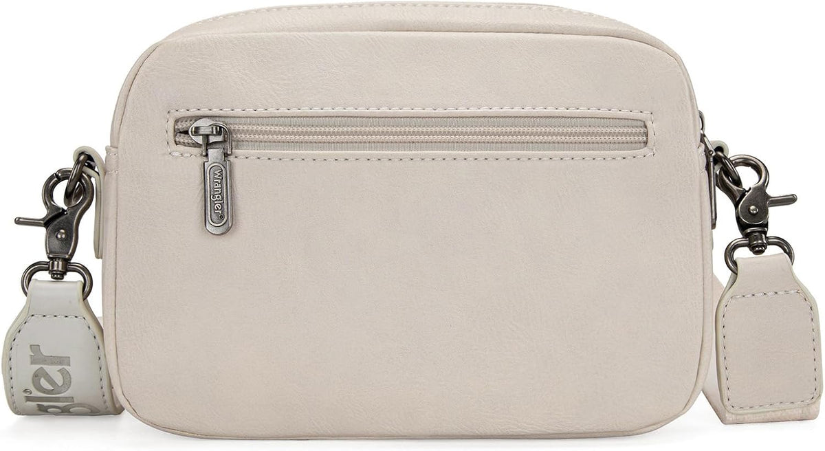 Wrangler Crossbody Purses for Women Trendy Camera Bag with Wide Strap