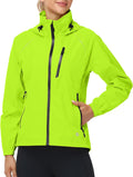 Nepest Womens Cycling Rain Jackets Biking Windbreaker with Hood UPF 50+