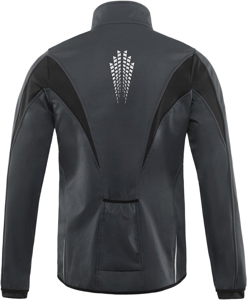 ARSUXEO Winter Warm UP Thermal Softshell Cycling Jacket Windproof Waterproof 15-k