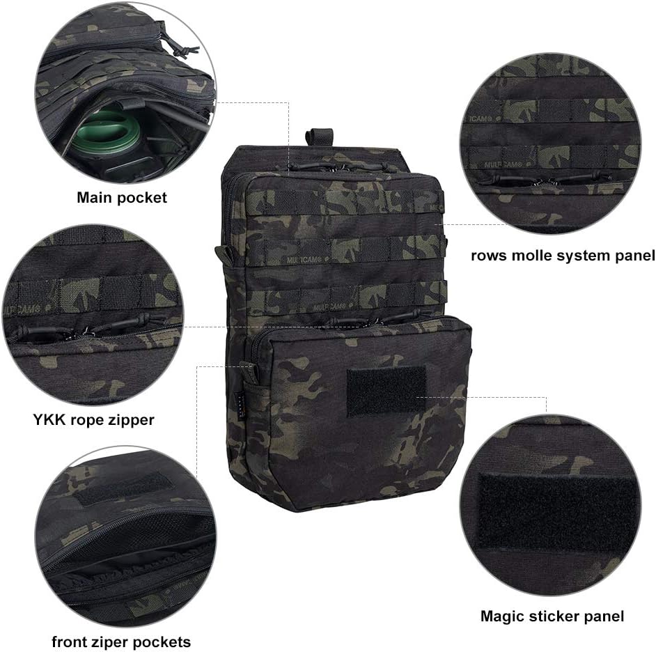 EXCELLENT ELITE SPANKER Tactical MOLLE Hydration Pack for 3L Water Bladder