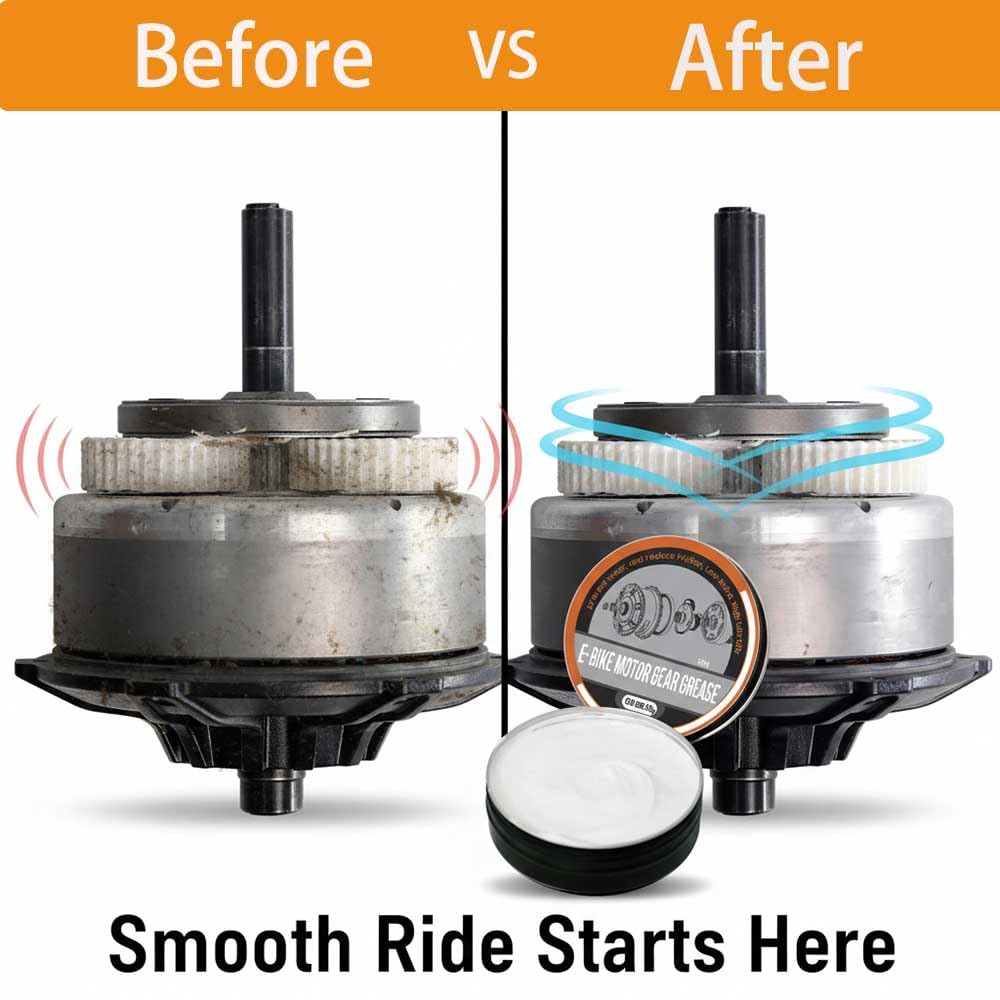 E-Bike Lithium Grease, Multi-Purpose Lubricant Lithium Motor Grease, Lubricating Oil for eBike Motor, Gears |Waterproof, High-Performance Lubricant for Household Use, Automotive,Industrial