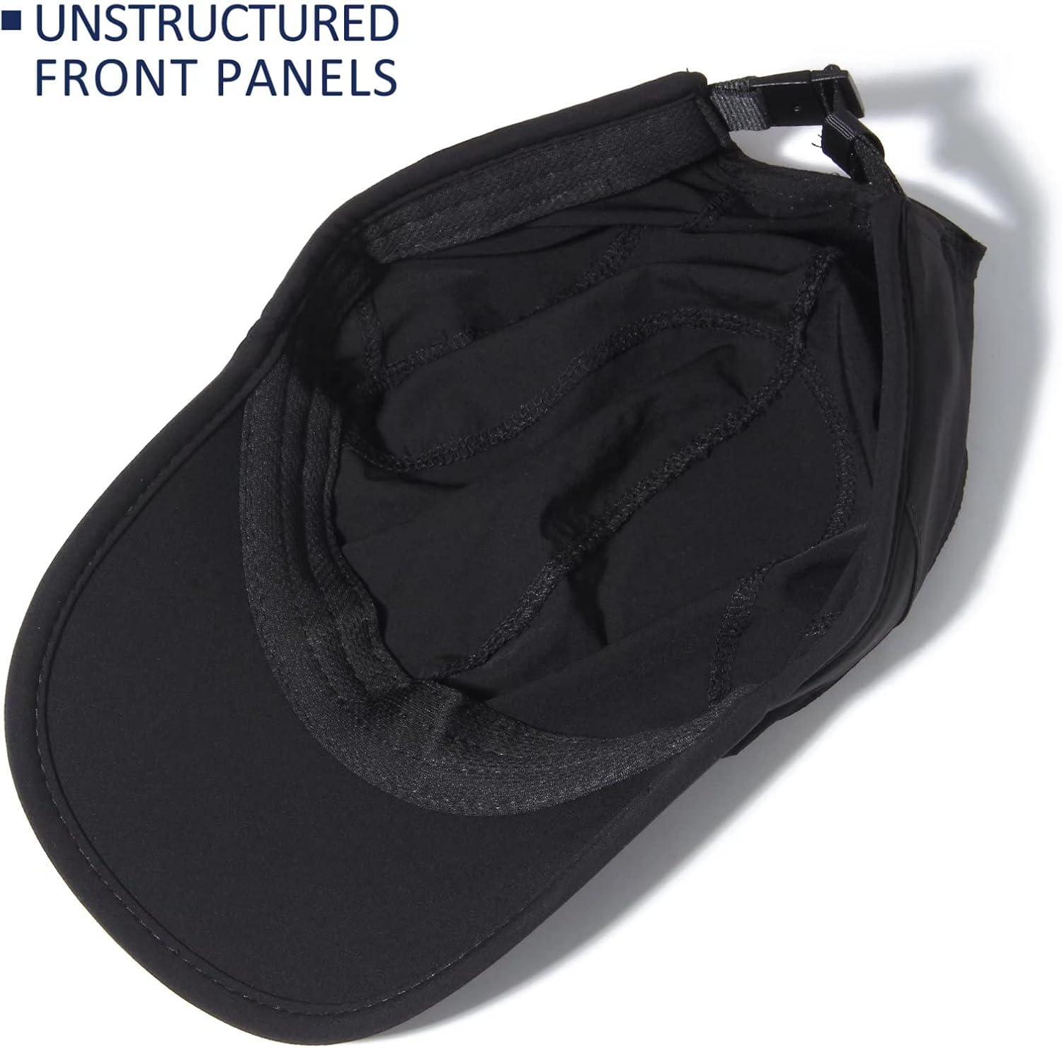 GADIEMKENSD Stretch Running Hat with Soft Brim, Quick Dry, Unstructured, Unisex-Adult