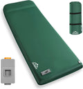 Memory Sleeping Pad with Electric Pump, 3.15" Ultra-Thick Foam Sleeping Mats for Camping, 9.5 R-Value Insulated Self Inflating Sleeping Pad with Pillow for Car Travel Tent