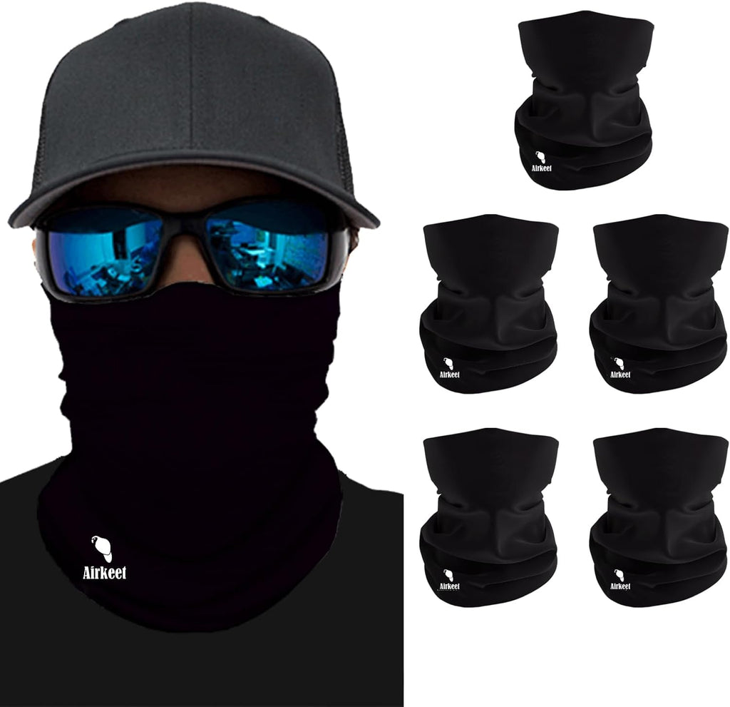 Breathable Neck Gaiter UPF 30+ Sun Protection Face Mask for Men