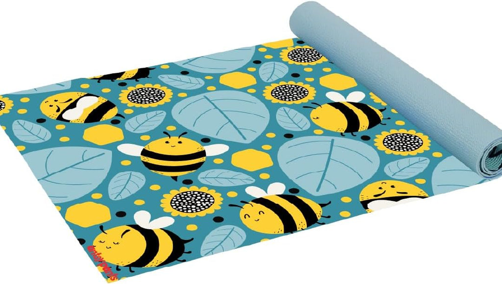 Antsy Pants Kids Yoga Mat - Non-Slip Exercise Mat, 60" x 24", 3mm