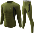 Mens Thermal Underwear Long Johns Set Cold Weather Hunting Base Layer