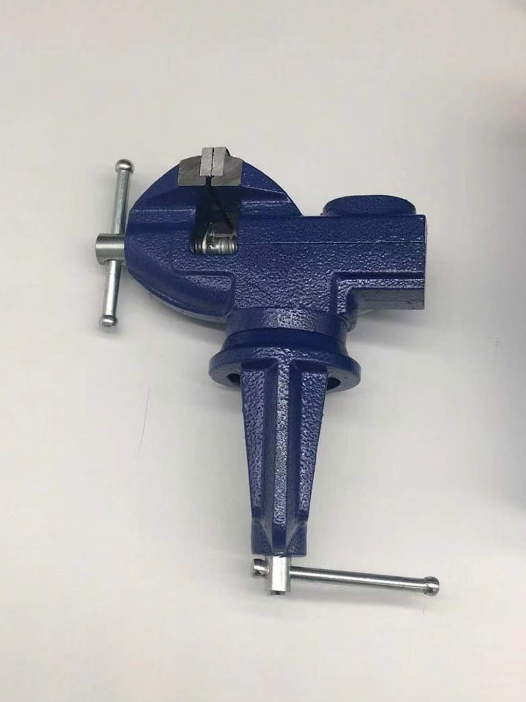 360° Rotating Bench Vise, 2.5'' Cast Iron Table Vise Clamp for Woodworking, Hobby, DIY Craft (Clamping Range: 0-2.5inch)