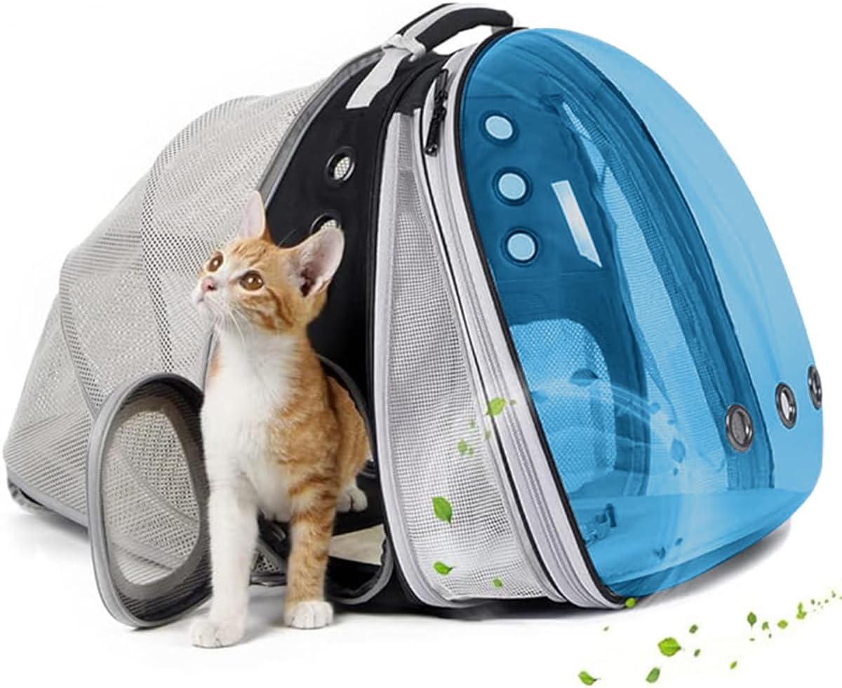 Dual Expandable Backpack for Large Cat