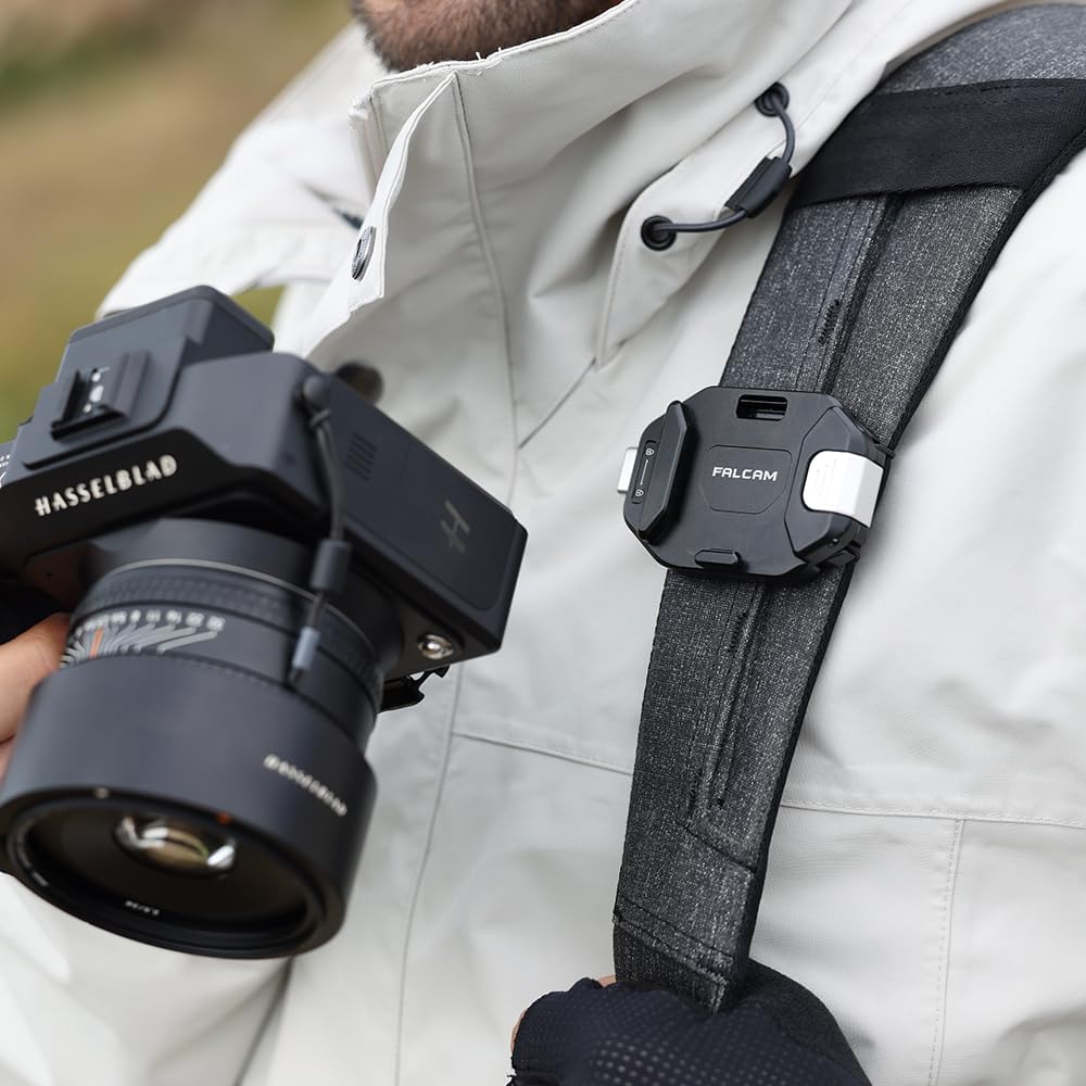 FALCAM F38 Backpack Camera Clip V2 with Plate