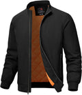 TBMPOY Men's Winter Jackets Bomber Padded Casual Windbreaker Warm Fall Coat