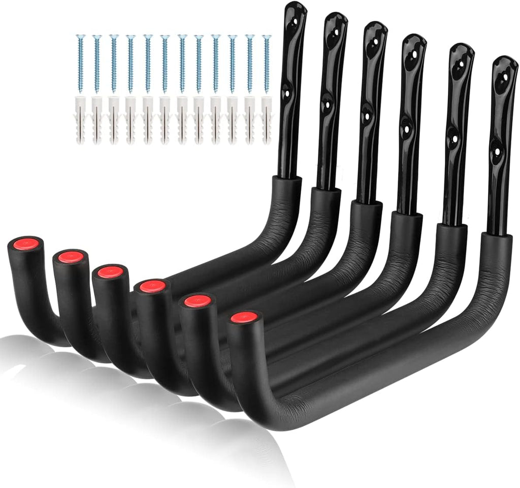 Kayak Storage Racks, Wall Mount Garage Storage Hooks for Kayaks, SUP, Paddle Boards and Surfboards, Heavy Duty Hangers
