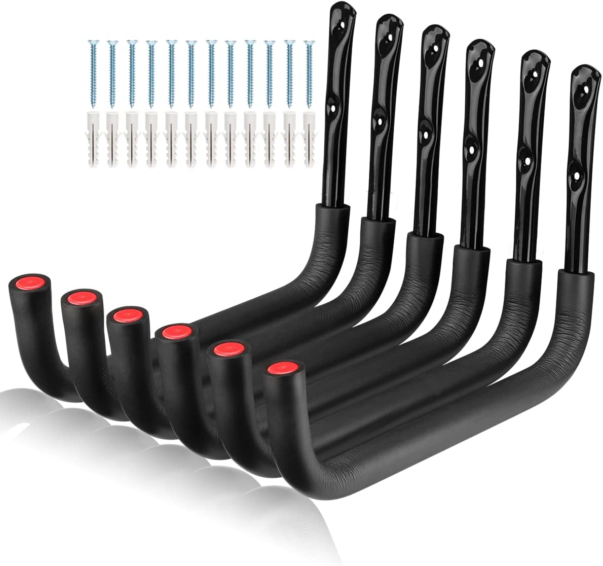 Kayak Storage Racks, Wall Mount Garage Storage Hooks for Kayaks, SUP, Paddle Boards and Surfboards, Heavy Duty Hangers