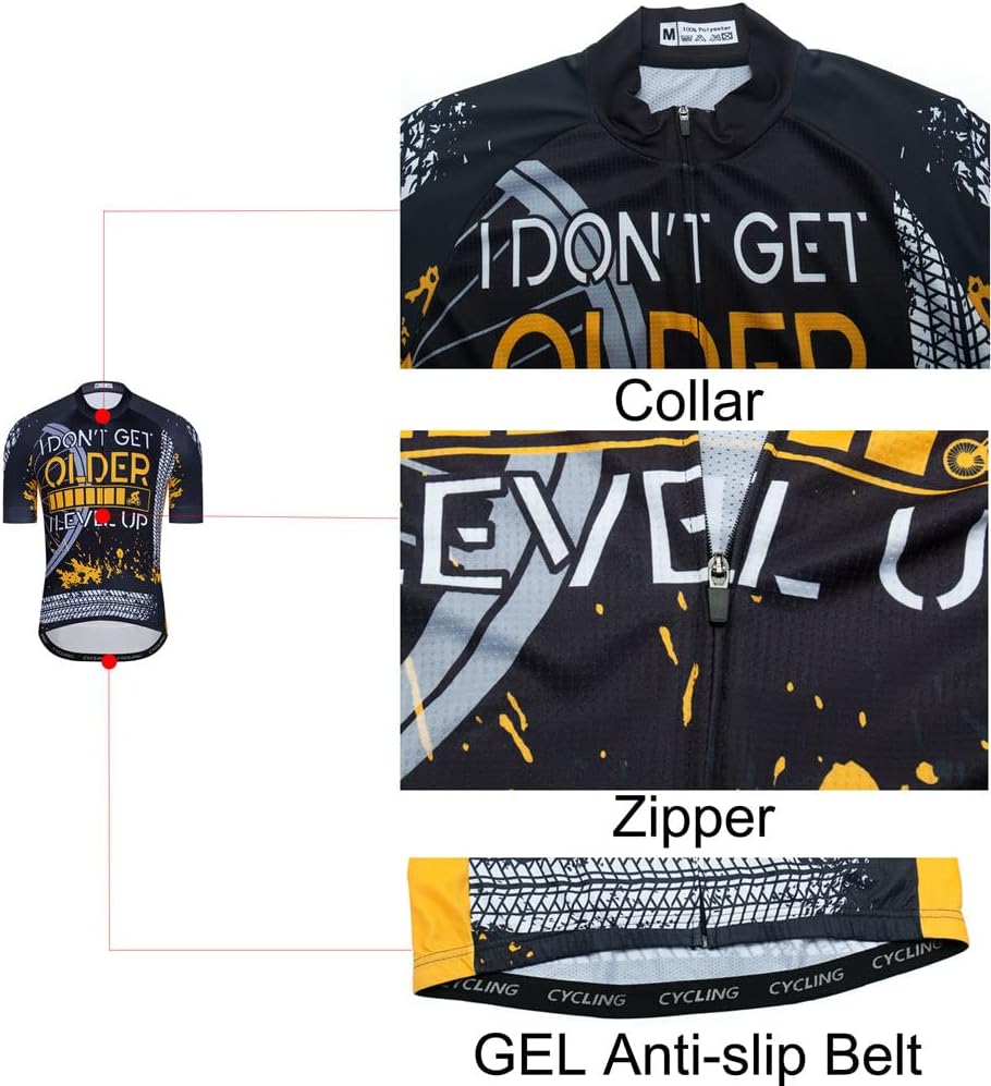 Cycling Jersey Men, Mountain Bike Shirt Biking Tops Road Clothing Clothes Bicycle Apparel Ciclismo Outfit XXS-6XL