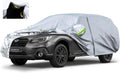 KouKou SUV Car Cover Waterproof All Weather for Automobiles, Full Exterior Jeep Cover Outdoor Universal Fit for Subaru Outback, Toyota Rav4, BMW X3, Chevy Equinox，Benz GLC, etc. (181 to 190 inches)