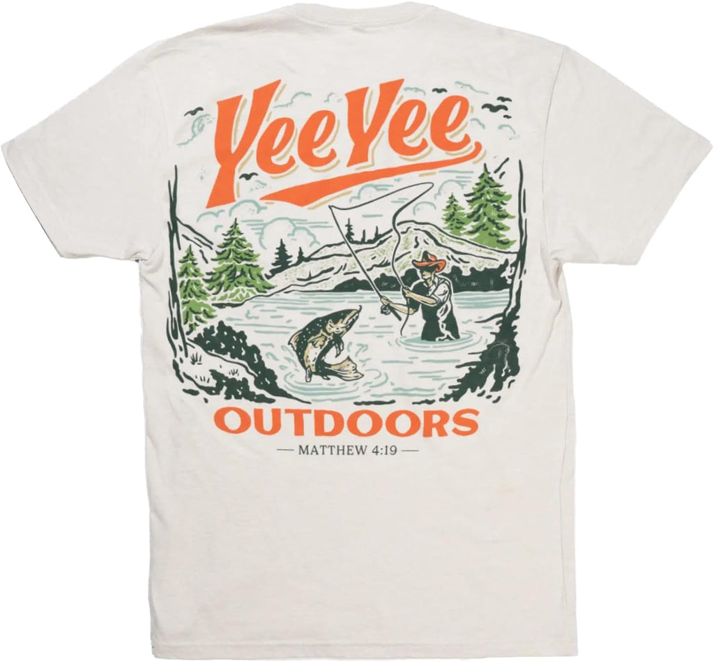 Yee Yee Apparel Christian Faith Graphic Tee Shirt – Men’s Christian Graphic Tees and Short Sleeve Shirts