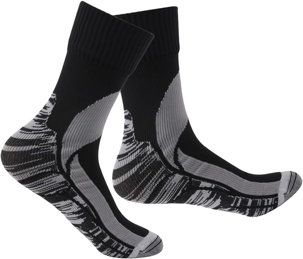 RANDY SUN Waterproof Socks, Unisex Hiking Wading Trail Running Kayaking Crew Socks