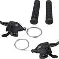 WEEROCK Bike Shifter Lever 21 Speeds 3x7 Thumb Gear Shift Lever for Mountain Bicycle