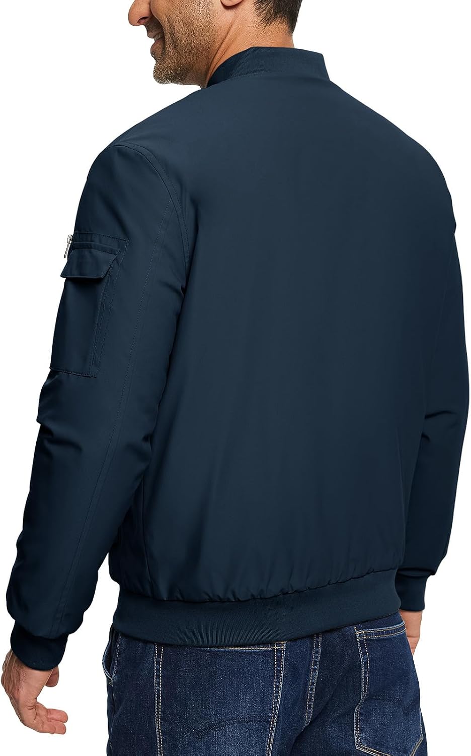 TBMPOY Men's Winter Bomber Jacket Fall Casual Windbreaker Softshell Jackets