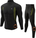 Mens Thermal Underwear Long Johns Set Cold Weather Hunting Base Layer