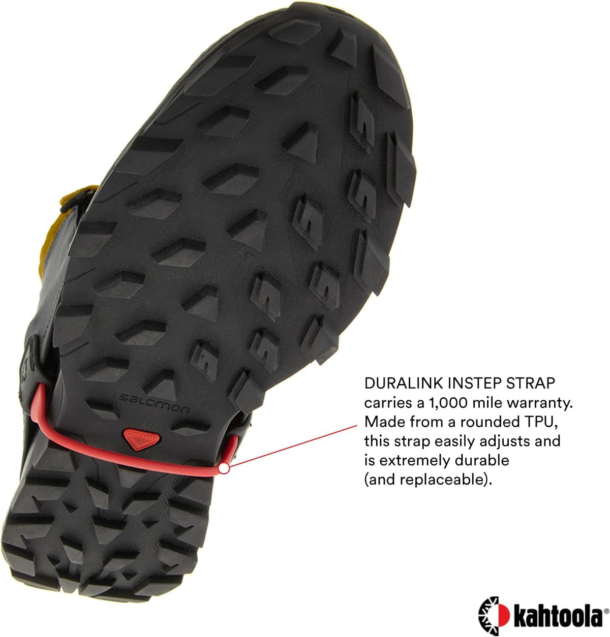 Kahtoola RENAgaiter Low Gaiters for Hiking, Trail Running & Mud