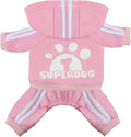 Dog Hoodie 4 Legs Jumpsuit Puppy Clothes Pullover Sweatshirt Pet Coat