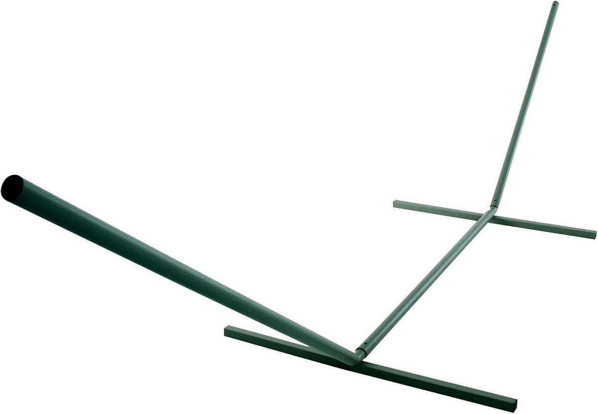 Hatteras Hammocks 15 ft. Tri-Beam Steel Hammock Stand with Right Connection Design and Cape Shield Powder Coating, 600 LB Weight Capacity, Handcrafted in The USA - Black