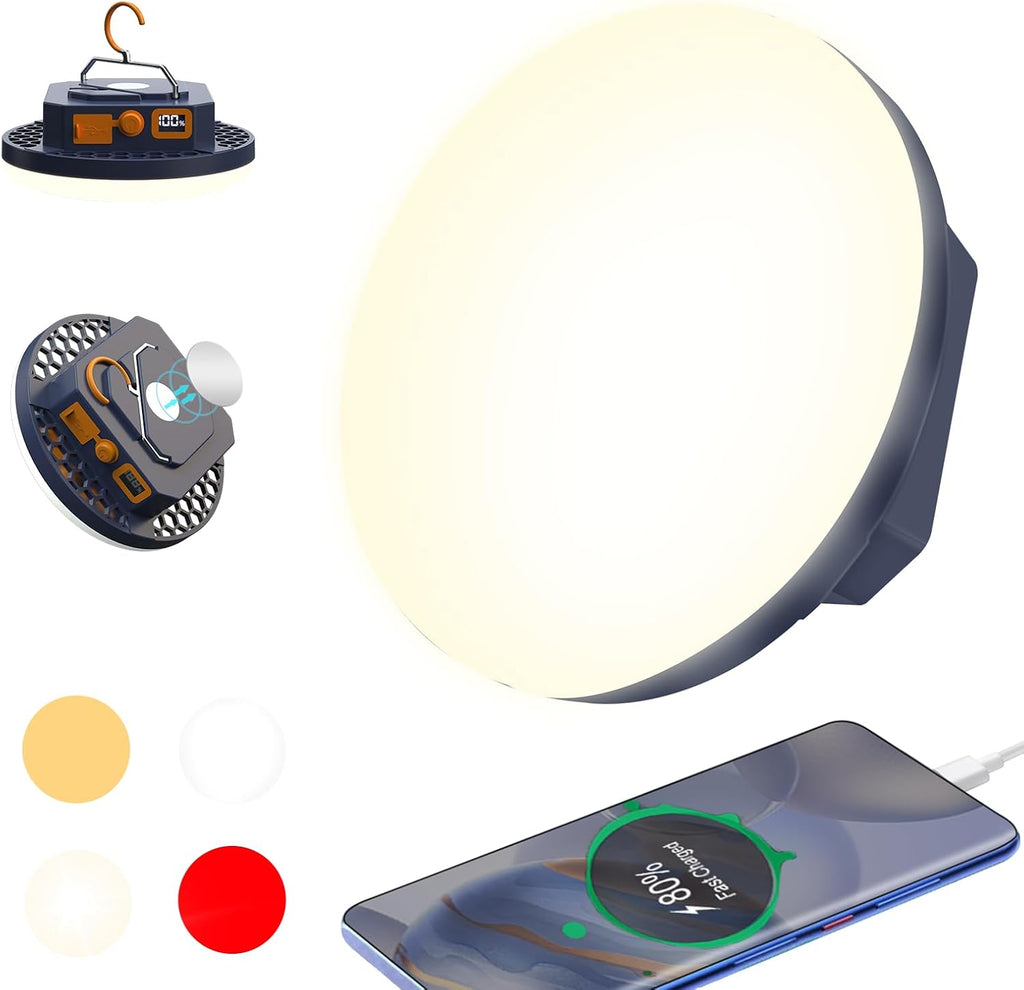 4000LM Flashlight Portable LED Camping Lantern Light