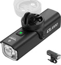 TOWILD Bike Lights for Night Riding,Compatible with Garmin/GoPro Mount,Rechargeable Battery,Waterproof Bike Front Light for Commuter Cyclists-Fits All Bikes