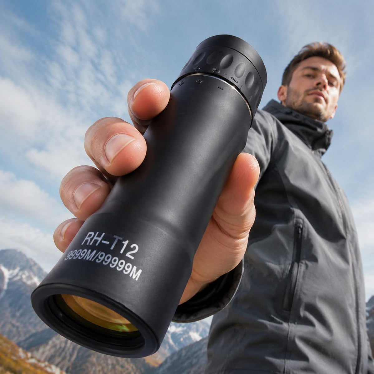 16x52 Monoculars Telescope Waterproof, Monocular for Adults Hiking Camping