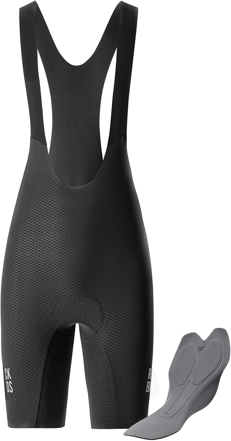 ROCKBROS Cycling Bib Shorts Men Padded Road Bike Shorts Breathable