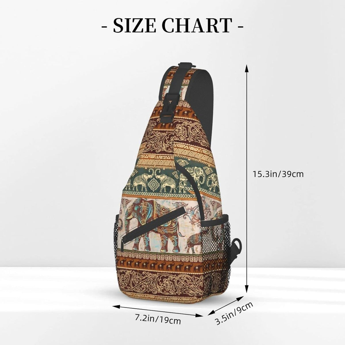 Butterflies Sling Bag Crossbody Sling Backpack for Women Men Travel Hiking Daypack Chest Shoulder Bag
