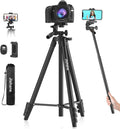 71 Inch Lightweight Tripod for Camera & Phone with Wireless Remote