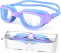 Kids Swim Goggles for 6-14, Anti-Fog & UV Protection
