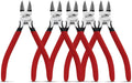 Wire Cutters 5 PACK, 6 inch, Side Cutters, Flush Cut Pliers