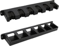 Fishing Rod Holders Vertical Rod Rack, Fishing Pole Holders for Garage, Wall, Ceiling Rod Stand, Black (1 Pair Black)