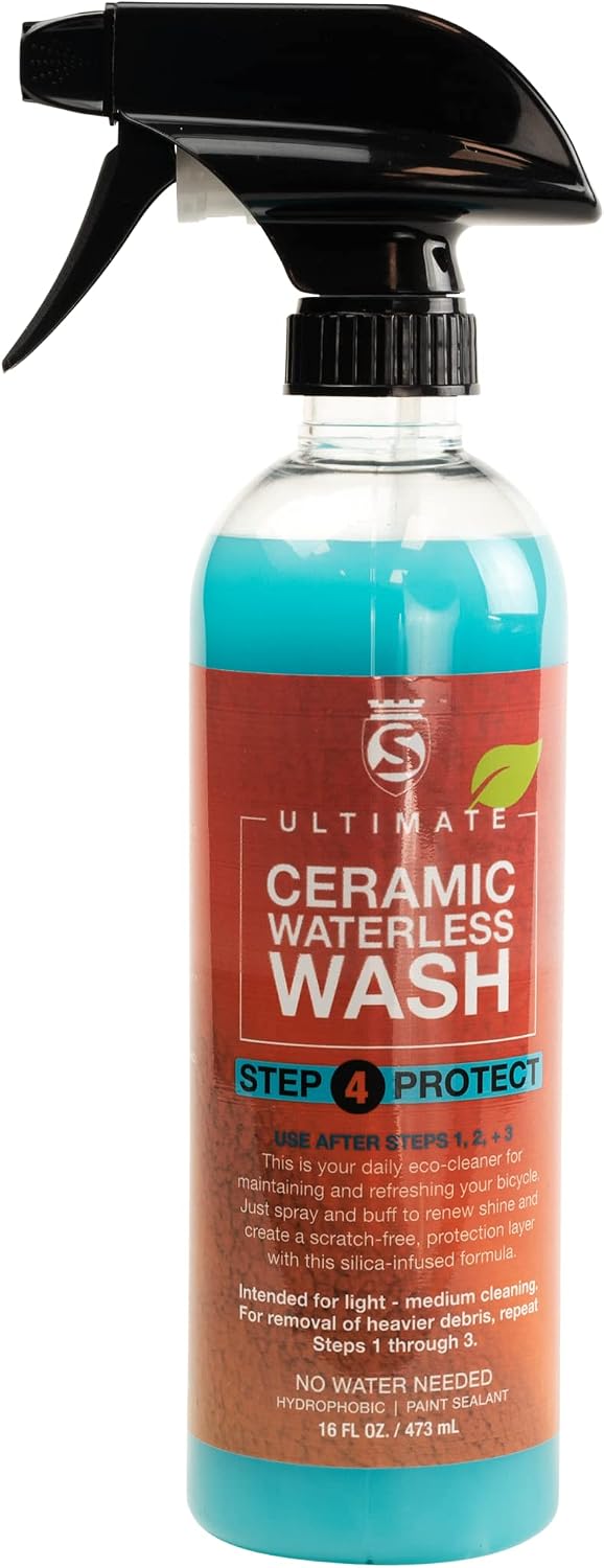 SILCA Ultimate SPA Ceramic Waterless Bike Cleaner - Pina Colada, 16oz Spray