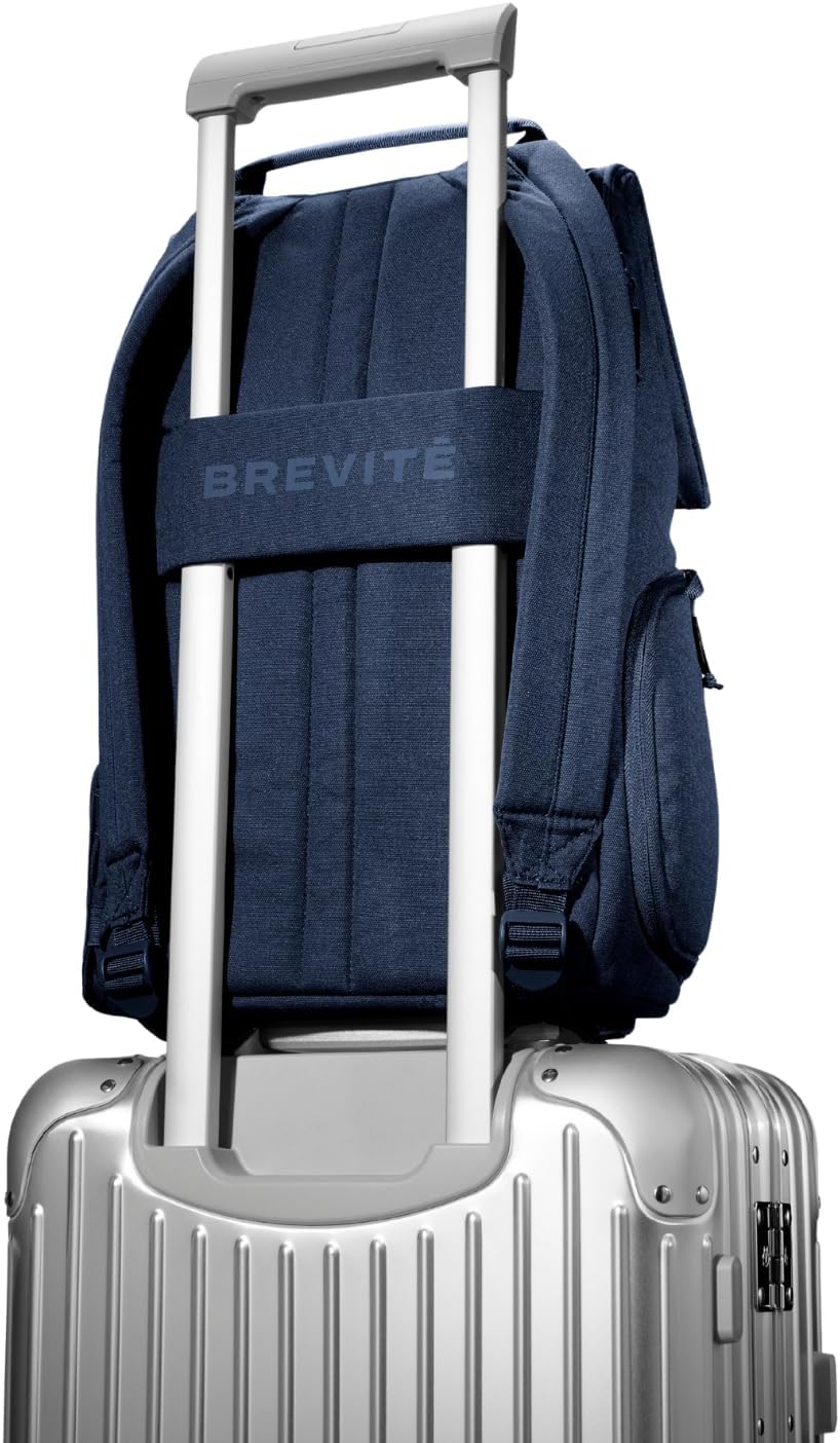 BREVITE - The Runner - Compact Camera Backpacks for Photographers - A Minimalist & Travel-friendly Photography Backpack Compatible With Both Laptop & DSLR Accessories 18L (Moonlit Blue)