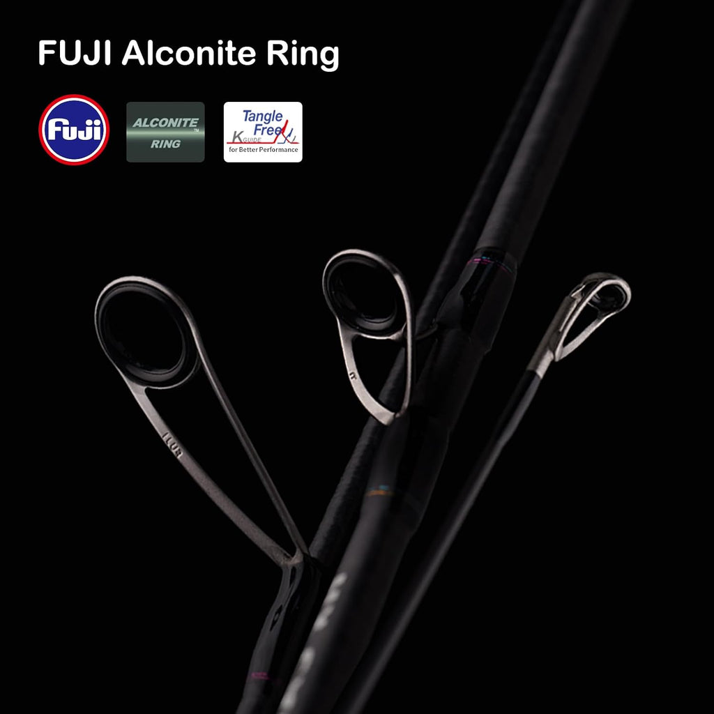 PURELURE Creek Dance Ultralight Travel Rod 2/3/4 Piece, 4'9''-6' BFS Rod