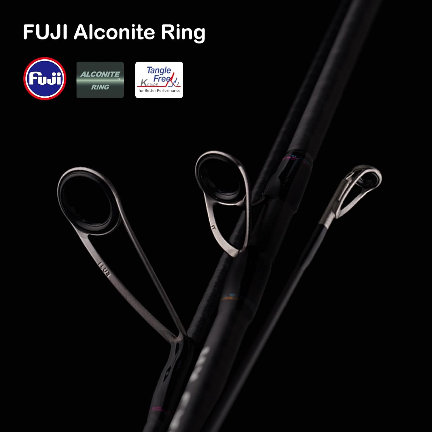 PURELURE Creek Dance Ultralight Travel Rod 2/3/4 Piece, 4'9''-6' BFS Rod
