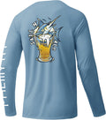 Palmyth Fishing Shirts for Men Long Sleeve UPF 50+ T Shirt Sun Protection