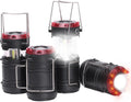 Lichamp 4 Pack Lantern Camping Essentials Lights, Collapsible Lanterns