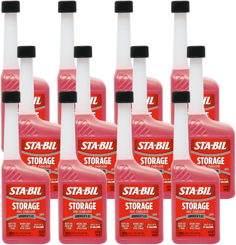STA-BIL Storage Fuel Stabilizer, 10 oz 12-Pack